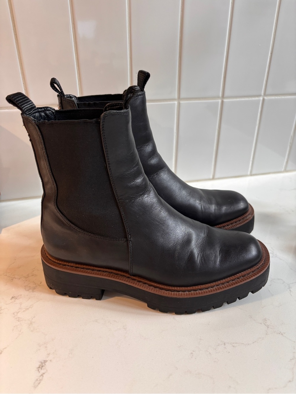 Sam Edelman Laguna Chelsea Lug Boots